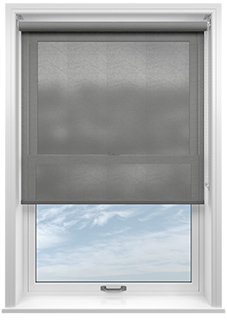 Pompeii Voile, Iron - Roller Blind